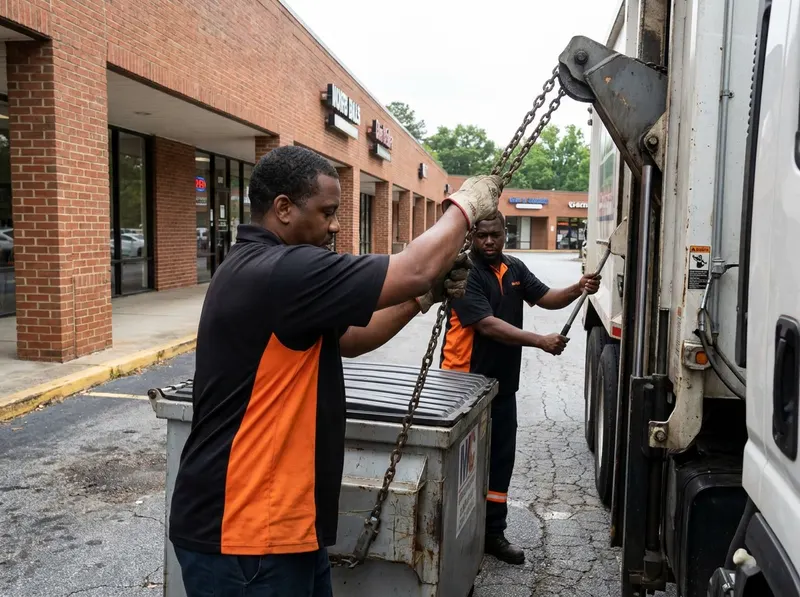 Commercial Front-Load Trash Service in Marietta, GA